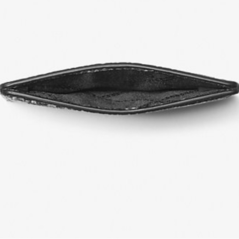 Michael Kors Jet Set Small Snake Embossed Card Case 🆕 - Picture 2 of 5